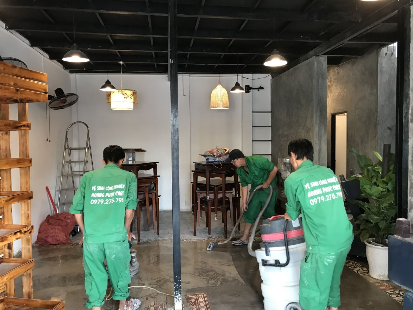 Dịch vụ đánh bóng sàn bê tông tại hà nội